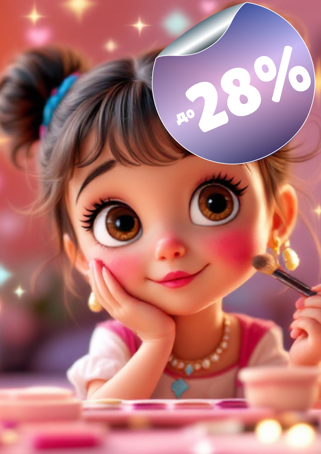 Косметика и бижутерия Китай 28%